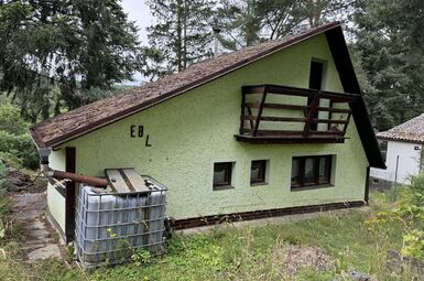 Prodej chaty u Hracholuské přehrady - Nový most, Čerňovice, okr. Plzeň - sever